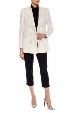 High-waisted pleat-front trousers, zdjęcie 2 High-waisted pleat-front trousers od Saint Laurent